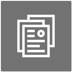 Icône représentant les correspondances et les démarches administratives
